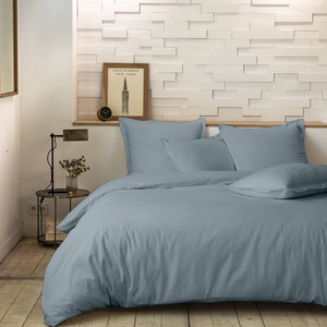 Parure housse de couette + taie(s) coton mura 260x240 cm pas cher