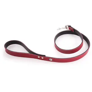 Laisse pour chien Martin Sellier Allure T100 Rouge TU 3006457 pas cher