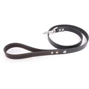 Laisse pour chien Martin Sellier Flash Noir 100 cm 3006405 pas cher