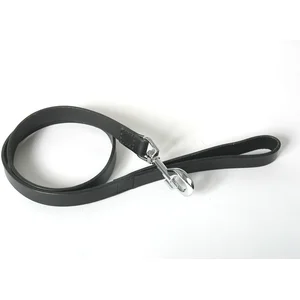 MARTIN SELLIER Laisse pour chien bords arrondis noir 100cm