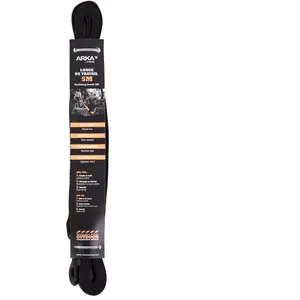Longe trav nyl plat 20mm-15m noir