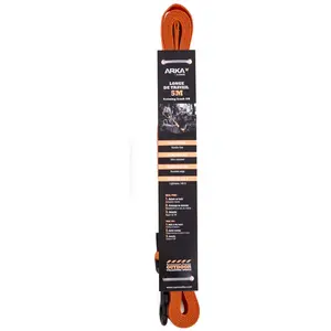 Longe trav nyl plat 20mm-15m orang pas cher