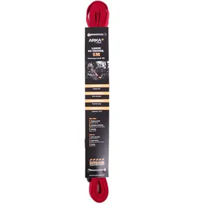 Longe trav nyl plat 20mm-10m rouge pas cher