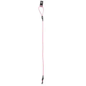 Laisse pour chien chasse PVC Arka Haok Rose 1,2 m x 8 mm 3005379 pas cher