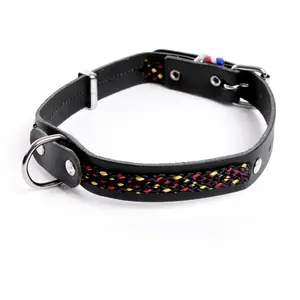 Comparateur de prix : Col cuir nyl colorado 14/36 noir