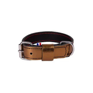 MARTIN SELLIER Collier en cuir Dakota pour chien pas cher