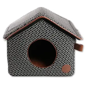 Niche pour chien Martin Sellier Marron 43 cm 3005827 pas cher