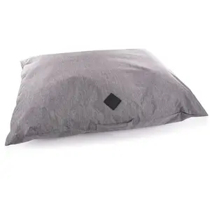 Coussin chien Croisette - Gris - 90x70x20cm pas cher