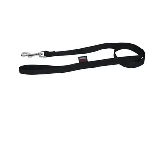 MARTIN SELLIER - Laisse simple - 3_16010 - Noir, Grand chien : 90cm X 25mm pas cher