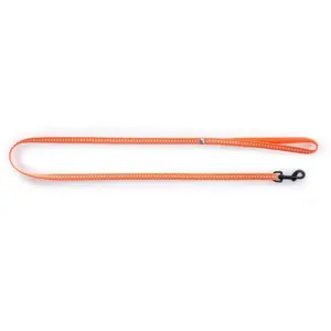 Laisse pour chien nylon Martin Sellier Safety Orange 10/120 cm 3004294 pas cher