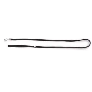 Laisse Chat - Martin Sellier Laisse tubulaire Noir - 120 cm pas cher