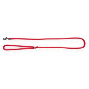 Martin sellier Laisse nylon rond uni 1m rouge pas cher