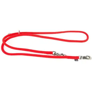 Comparateur de prix : Martin Sellier - Laisse de Dressage Multiposition en Nylon - Rouge