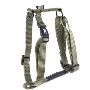 Harnais pour chien réglable classic nylon Martin Sellier S Vert 16x35/... pas cher