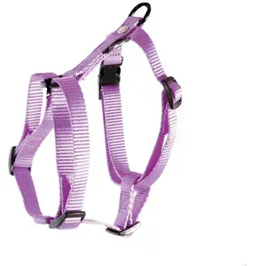 Harnais pour chien réglable classic nylon Martin Sellier S Rose 16x35/... pas cher