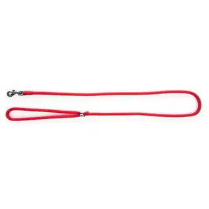 Laisse Chien - Martin Sellier Laisse Ronde rouge 0,9 x 120 cm pas cher