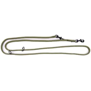 Laisse pour chien multi-position nylon Martin Sellier Vert 9 mm 300590...