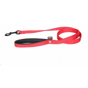 Martin-Sellier - Laisse pour chien - nylon double épaisseur rouge (120cm x 25mm)