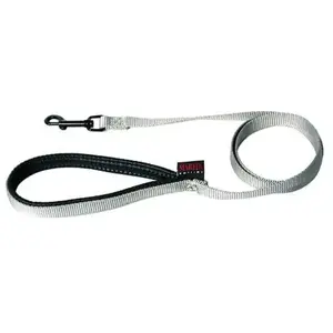 Martin Sellier : Laisse Chien : Nylon, Gris, 2,5x120cm pas cher