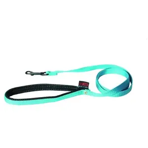 MARTIN SELLIER Laisse pour chien Confort en nylon turquoise 25mm