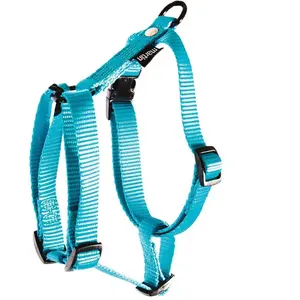 Martin Sellier Harnais pour chien réglable en nylon turquoise 36cm pas cher