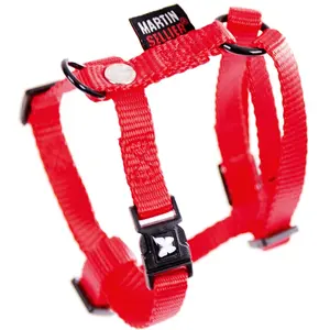 Comparateur de prix : MARTIN Harnais pour chien réglable en nylon rouge 14.5cm