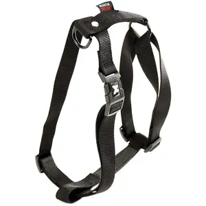 Comparateur de prix : MARTIN Harnais pour chien réglable en nylon noir 16cm