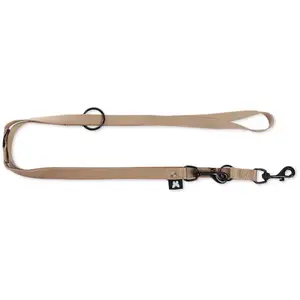 Comparateur de prix : Laisse Chien - Martin Sellier Laisse d'entraînement 3 points Beige - 200 x 2 cm