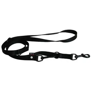 Comparateur de prix : Laisse de dressage pour chien MARTIN SELLIER 3 positions en nylon noir