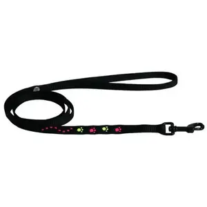Laisse Chat - Martin Sellier Laisse Pattes Noir - 120 x 1 cm pas cher