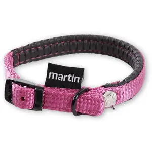 Comparateur de prix : Collier confort pour chien Martin Sellier 10-30 Rose TU 3006917