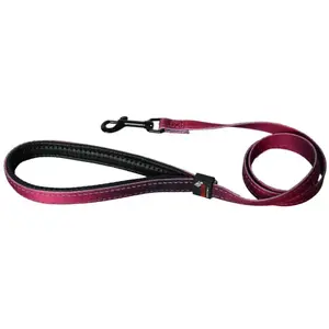 Martin sellier - laisse en nylon 1m bordeaux - 12281.8 pas cher