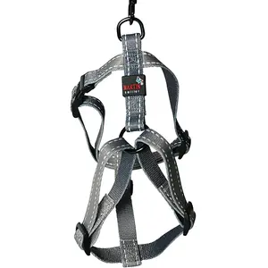 Harnais réglable gris 70/90 cm Martin Sellier pas cher