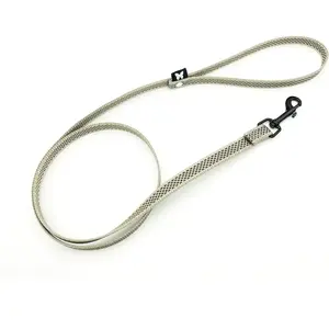 Laisse pour chien point nylon Martin Sellier M Beige 20/120 cm 3007751 pas cher
