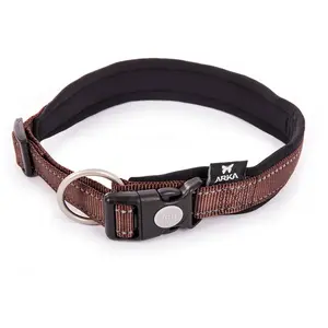 Martin Sellier Collier Neo+ marron pour chien 2x40/45 cm