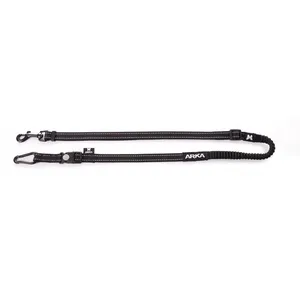 Longe cani-cross 20mm/1m30-2m20 noir