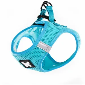 Harnais en maille pour chien Martin Sellier Bleu XS 3008867 pas cher