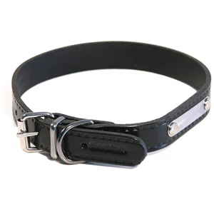 MARTIN SELLIER Collier pour chien riveté 14mmx40cm noir pas cher