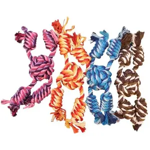 Martin Sellier Jouet pour chien Corde Étoile x1 - 40 cm - coloris aléatoire