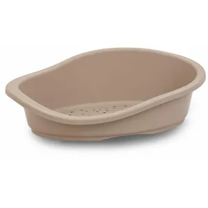MARTIN SELLIER - Corbeille plastique - 3_86285.2 - 50cm x 35cm - Taupe pas cher