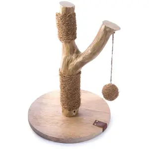 Comparateur de prix : Griffoir pour chat Martin Sellier Cafeier chaton Beige 42 cm 3001956