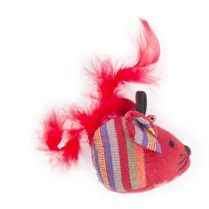 Comparateur de prix : Jouet peluche pour chat souris Martin Sellier Rouge TU 3009986