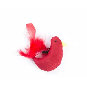 Jouet peluche pour chat poule Martin Sellier Rouge TU 3009992 pas cher