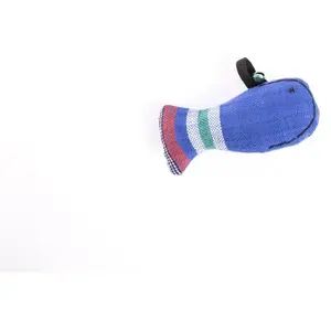 Jouet peluche pour chat poisson Martin Sellier Bleu TU 3009970 pas cher