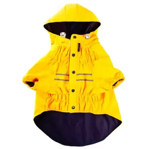 Imperméable pour chien Martin Sellier Stmalo Jaune XS 3010165 pas cher
