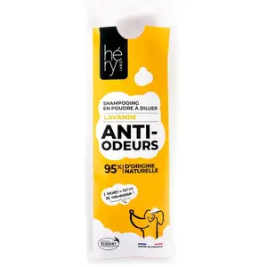 Hery Labo Shampooing poudre tous pelages pour chien - 25g pas cher