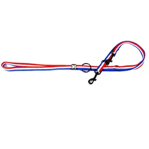 Laisse pour chien multiposition Martin Sellier Multicolore 20/200 cm 3...