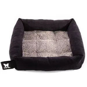 Panier pour chien et chat damier doudouzen Martin Sellier Marron 30 cm... pas cher