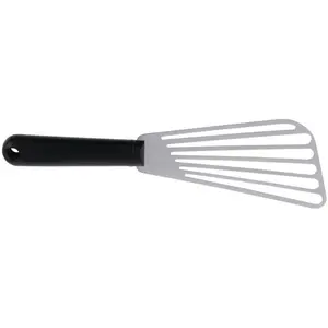Spatule professionnelle flexible ajourée lame inox Deglon - 280 mm pas cher