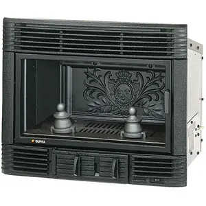 Comparateur de prix : Insert à bois turbo 634 en fonte - turbo - 63cm - 6kW - Supra